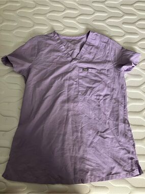 Figs Catarina Top Lavender XS